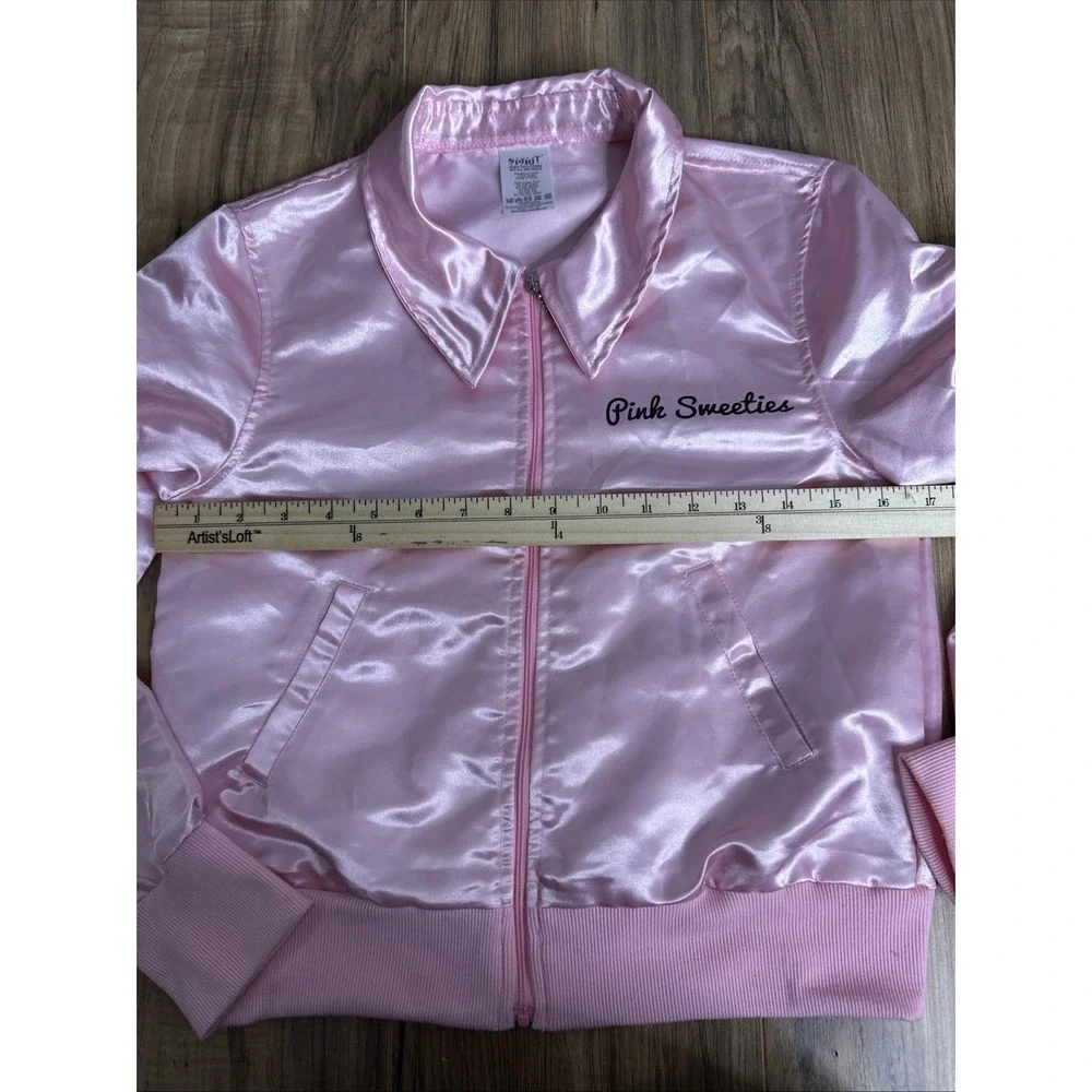 Grease 50s Pink Sweeties Cosplay Costume Jacket Childs L by Spirit‎ Halloween